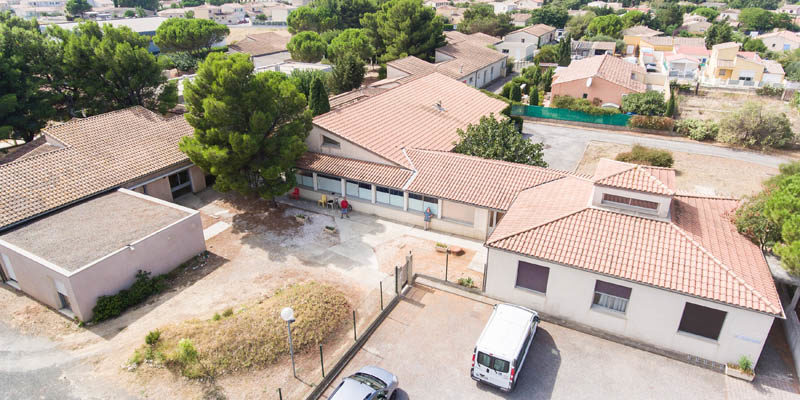 Lezignan – Les Genets_DJI_0207 maison d'accueil spécialisé les genets lézignan
