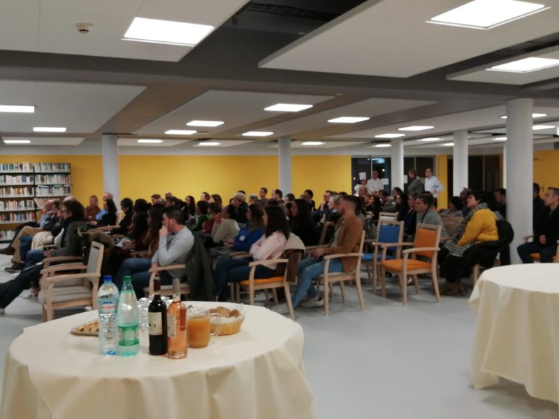 Soirée Enseignement Post Universitaire Bouffard Vercelli pole santé roussillon