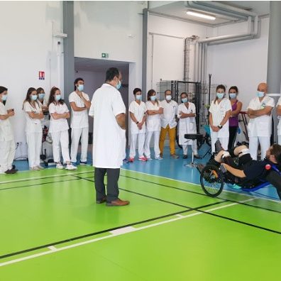 experience-velo-paraplegie fes cycling Centre Bouffard Vercelli USSAP,