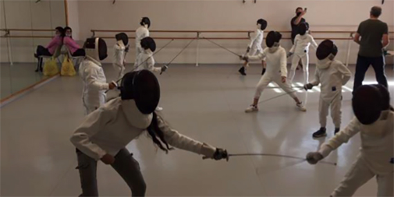 rencontre handi escrime IEM Galaxie