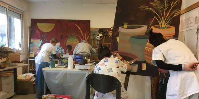 atelier participatif clinique Les Tilleuls Limoux