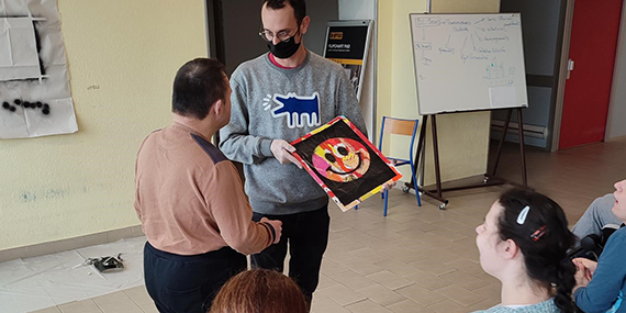 atelier créatif ussap artiste salamech